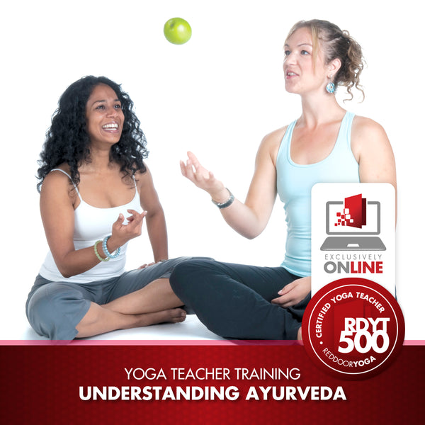 Red Door Yoga 500 Hour Yoga Teacher Training Student learning about Ayurveda.